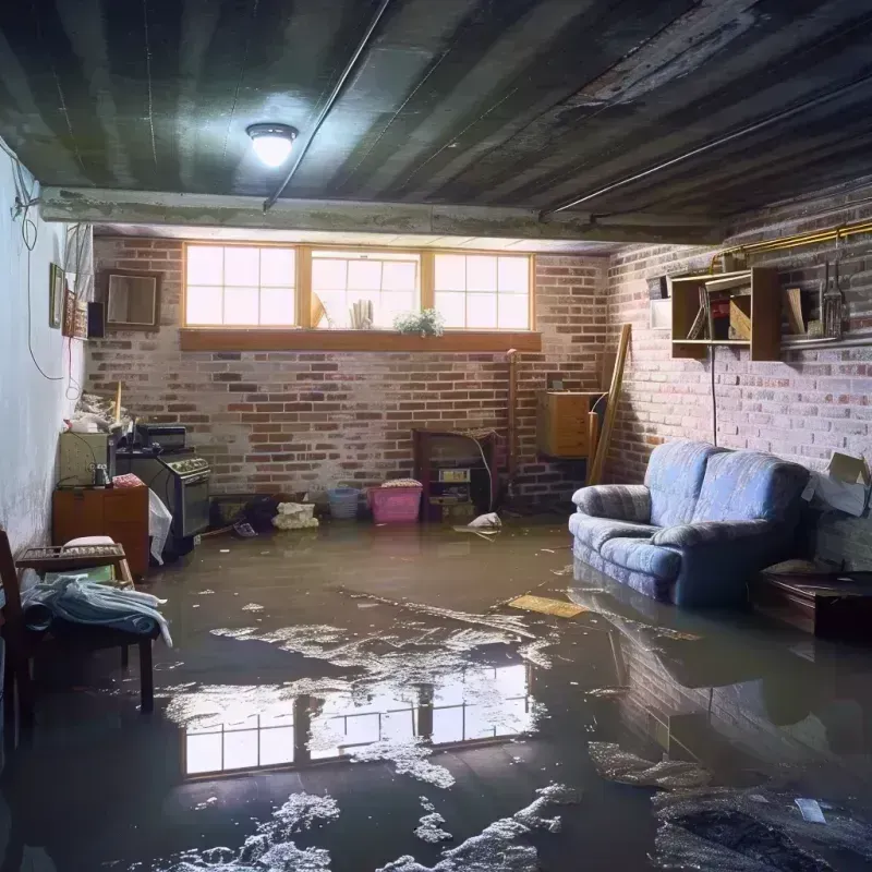 Flooded Basement Cleanup in Lake Dunlap, TX